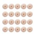 thumbnail image 1 of Shisuyan 20Pcs Rustic Beads Abacus Beads Wood Craft Beads For Diy Enthusiasts And Crafters, 1 of 8
