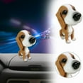 thumbnail image 5 of Pompotops Truck Car Ornaments Resin Puppy Car Interior Bobble Ornaments, Dashboard Car Decorations, Cool Bobble Car Ornaments, Teenage Car Accessories, Brown, 5 of 8