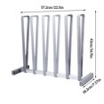 thumbnail image 2 of Boot Rack Stainless Steel Snow Boot Support Storage Shelf Shoes Standing Organizer Holder, 2 of 9