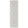thumbnail image 2 of Well Woven Sila Mali Modern Moroccan Grey 2'3" x 7'3" Runner Indoor/Outdoor Rug, 2 of 6