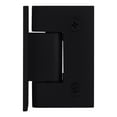 thumbnail image 4 of CRL GEN037MBL Matte Black Geneva 037 Series Wall Mount Full Back Plate Standard Hinge, 4 of 8