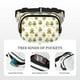 thumbnail image 5 of Fotbe Lovely Avocado Cangurera Cuadrada con Estampado de Doble Capa, Bolsa de Cintura Ajustable Mini para Hombres y Mujeres, 5 of 9