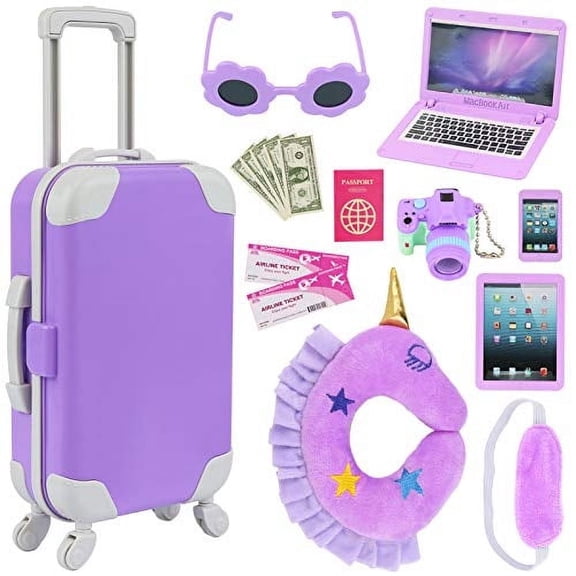 Maleta American Doll Accessories (16 piezas)