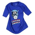 thumbnail image 3 of Marvel Boys Captain America Big Face Superhero T-Shirt, 3 of 5