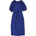 thumbnail image 1 of Alfani - Vestido a media pierna con lazo en la parte delantera para mujer, azul, pequeño, 1 of 1