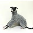 thumbnail image 2 of HQREA Fleece Dog Jumpsuit, Soft Warm Dog Coat Winter Clothes for Italian Greyhound, 2 of 6