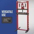 thumbnail image 5 of Strongway Hydraulic Shop Press, 12-Ton Capacity, H-Frame Press, Automotive Shop Press, 5 of 9