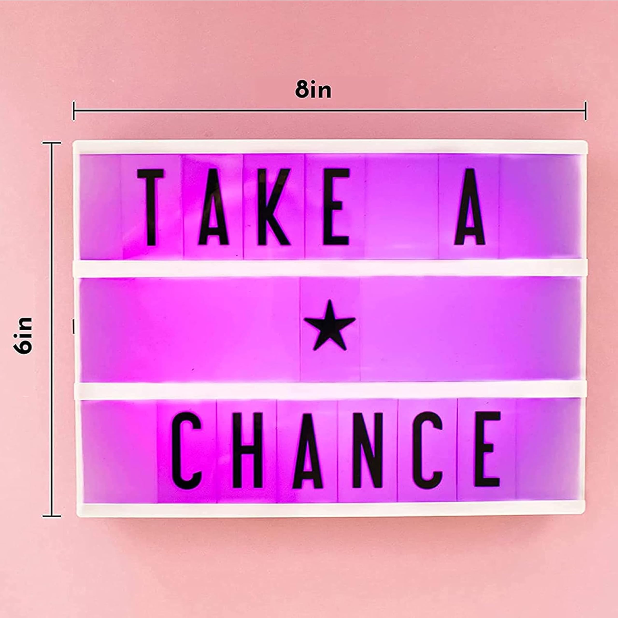 Out Of The Blue 145-Piece Peg Board Letters & Numbers Set – For Light Boxes & Retro Signs