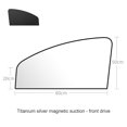 thumbnail image 3 of Cortina de coche, parasol plegable para coche, cubre protección UV para verano (conductor), 3 of 3