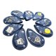 thumbnail image 4 of Protector de Putter de Golf de cuero Pu, 9 Uds., cubiertas impermeables para la cabeza, 17x10 Cm, 6,5x3,9 pulgadas, 4 of 4
