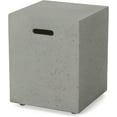 thumbnail image 3 of Tabaray Support de Réservoir 2 en 1 Table d'Appoint d'Extérieur, Table de Bout Robuste pour Salon, Table d'Appoint de Patio de 16 Pouces, Gris Pâle, 3 of 7
