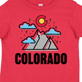 thumbnail image 4 of Inktastic Colorado Mountains and Clouds Boys or Girls Toddler T-Shirt, 4 of 5