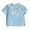 P835 Light Blue, variant on Tfken Girls Soft Comfy Tops Holiday Daily Wear Short Sleeve Tees Tshirts Bowknot Graphic Print T-Shirts Fashion Children Trendy Clothes Size 4-5 Years