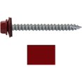 Metal Roofing Screws (250) Screws X 21/2" Dark RED Hex Head Sheet