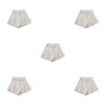 thumbnail image 1 of Qarigey Pantalones cortos casuales Ropa de mujer Pantalones sueltos Estilo simple Traje de verano delgado Exquisito Atractivo A-line Traje de Type2 NO2, 1 of 6