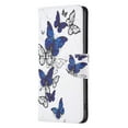 thumbnail image 6 of iPhone 14 Pro Max Case Cute Embossed Pattern Premium Leather Wallet Cover Flip Stand Credit Card Slots Pocket Holder Magnetic Closure Folio Case for iPhone 14 Pro Max, Group Butterfly, 6 of 8