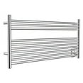 thumbnail image 4 of HEATGENE Towel Warmer 10 Bar Towel Dryer Wall-Mounted Plug-in Bath Towel Heater - Mirror Polish, 4 of 7