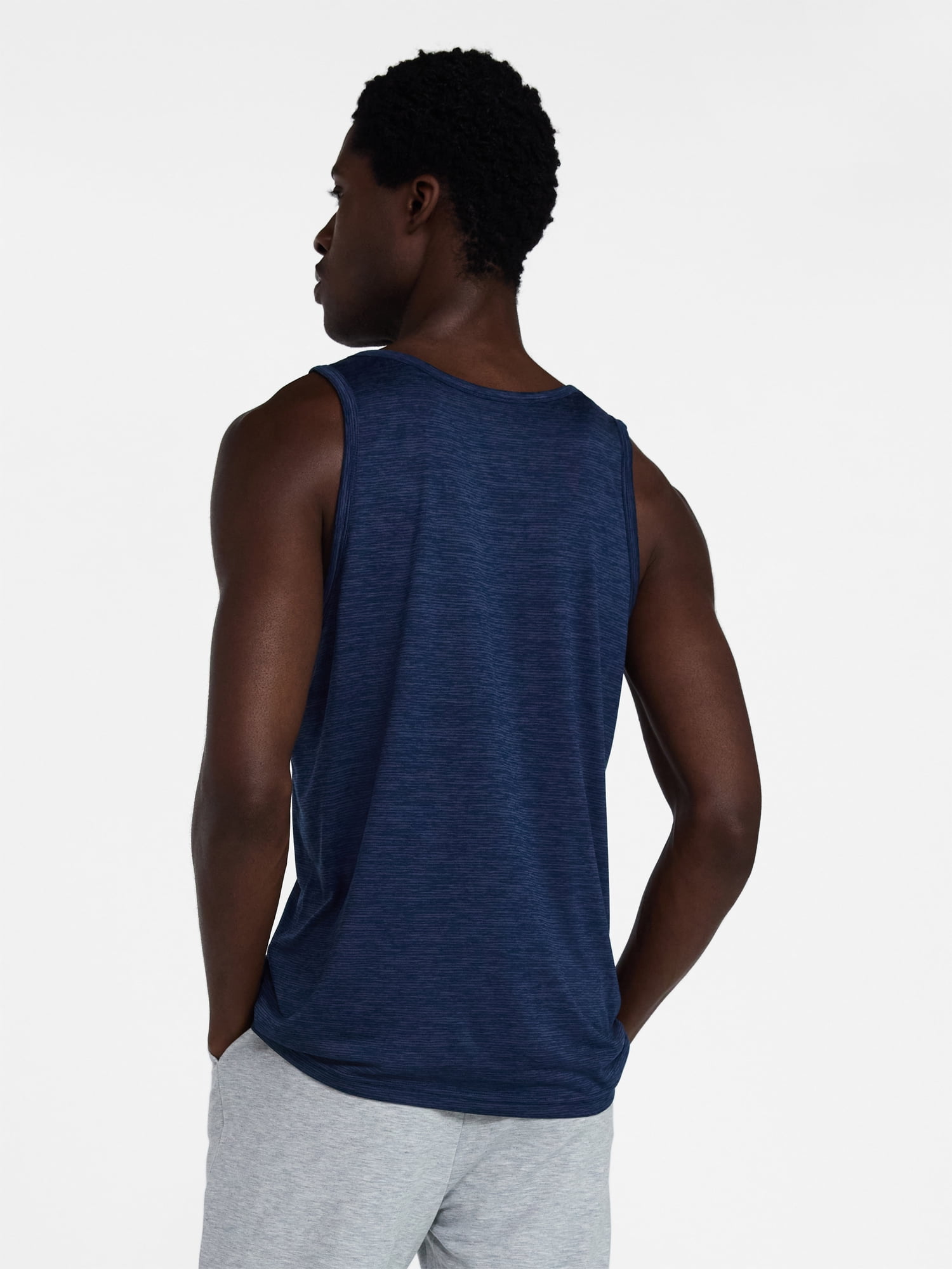 Athletic Works Men's and Big Men's Active Jersey Tank Top, Sizes S-3XL