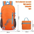 thumbnail image 3 of Hiking Backpack 20L, Lightweight Foldable Waterproof Daypack for Outdoor Camping Hiking Travel, Ultra-Light Packable Backpack with Pockets, 3 of 5
