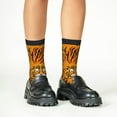 thumbnail image 4 of Honeii Tiger Print Children's Colorful Socks,Unisex Kids and Toddlers' Cushioned Sock,Kids Athletic Crew Socks,for Everyday Wear and Sports, 4 of 5