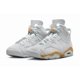 thumbnail image 1 of Ni - ke [HF0413-074] Ni - ke Kid's Air Jordan 6 Retro Preschool Pearl *NEW*, 1 of 4