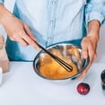 thumbnail image 3 of Batidores De Cocina Batidor De Mango Largo Batidor De Cuchara De Condimento Multiusos De Doble Cabeza Para Mezclar Cocinar Hornear Freír 2 Uds Noticed HA038186-00, 3 of 6