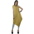thumbnail image 3 of Moomaya Robe Kurti Sans Manches à une Épaule Imprimée pour Femmes, Vêtement de Créateur Boho pour Fête, 3 of 7