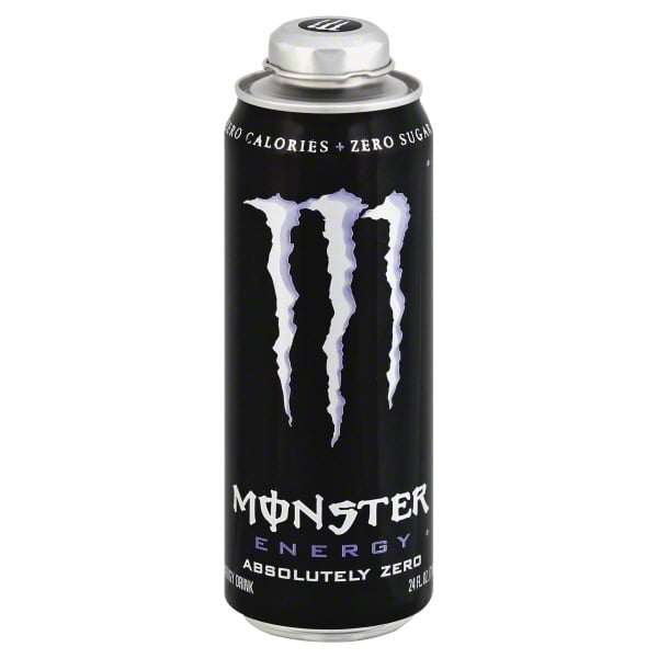 Monster Absolutely Zero Energy Drink, 24 Fl. Oz.