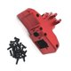 thumbnail image 2 of Kit De Cubierta De Engranaje De Caja De Trasera Mejorada Para Coche RC Para 1/14 14209 14210 Piezas De ActualizacióN De Coche RC Rojo, 2 of 5