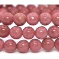 thumbnail image 2 of Angelstones Bracelet Extensible en Perles Rondes de 6mm Rhodonite Rose Naturel 6.5 Pouces, 2 of 2