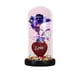 thumbnail image 2 of Luz de Noche con Rosa Preservada para San Valentín | Cúpula de Cristal En Forma de Corazón con Flor de Cristal Led Brillante | Regalo Romántico de Cumpleaños y Navidad para Esposa, Novia, Mamá o Abue, 2 of 6