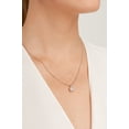 thumbnail image 2 of Forever Facets 3/8 CT TW Lab Grown Diamond Necklace in Platinum over Sterling Silver, Adult Female, 2 of 8