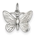 thumbnail image 1 of Sterling Silver Butterfly Charm QC2565 (20mm x 25mm), 1 of 2