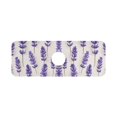 thumbnail image 7 of Yayeee Faucet Mat for Kitchen Sink 14.7" Diatomite Long Splash Guard Pad, Lavender Pattern, 7 of 7