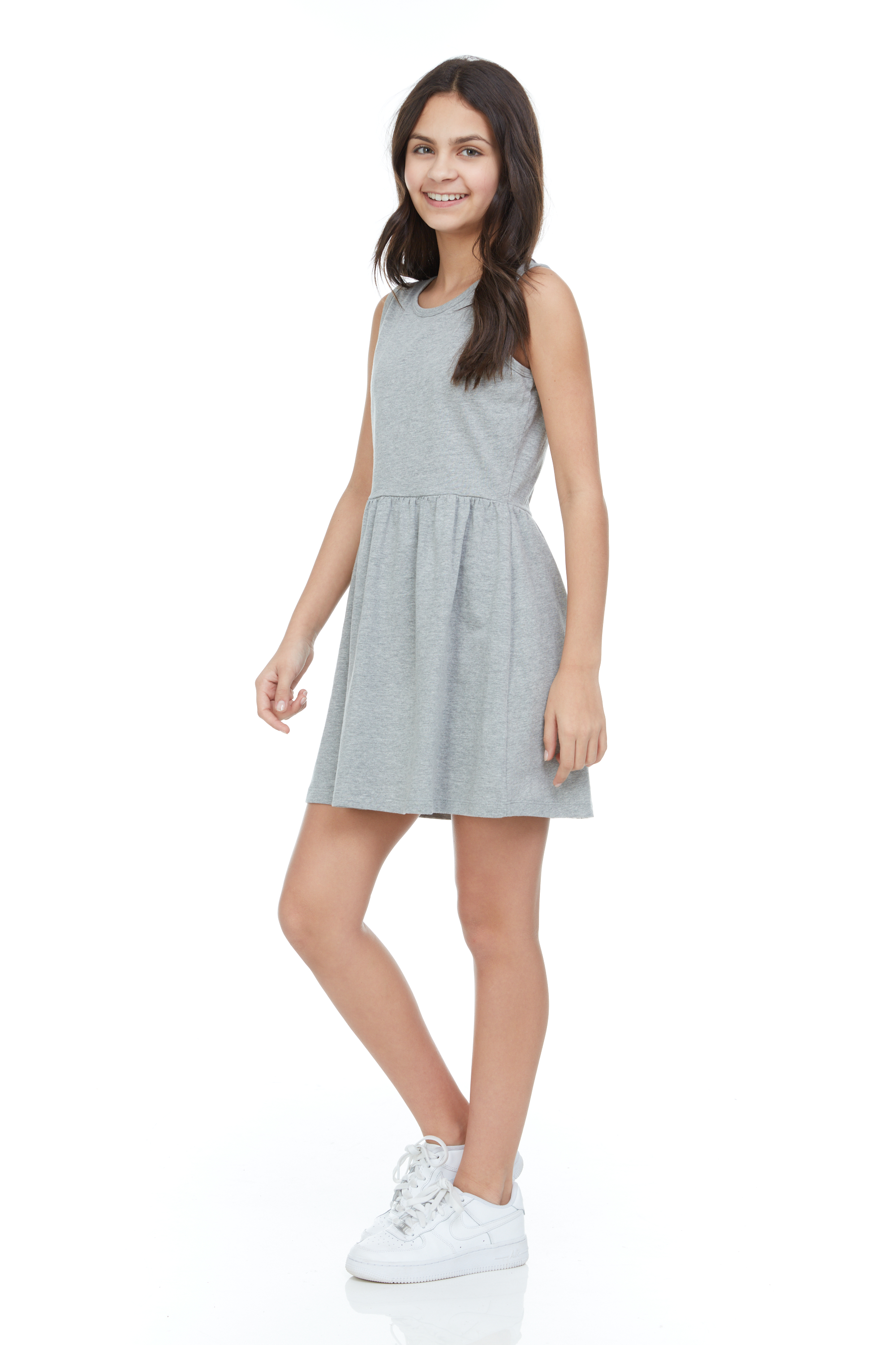 Pink Angel 3-Pack Girls' Cotton Fit and Flare Dresses photo 3