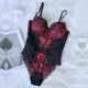 thumbnail image 1 of Mono moldeador de cuerpo, ajustado, con soporte para pecho pequeño, ropa interior de encaje sexy y transpirable, 1 of 6