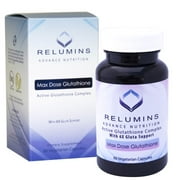 NEW Relumins Advance White Active Glutathione Complex -Oral Whitening Formula Capsules with 6X Boosters- Whitens, repairs & rejuvenates skin