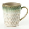 thumbnail image 5 of Lorren Home Trends 16 Piece Stoneware Set-Green Drop, 5 of 7