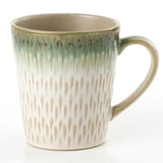 Lorren Home Trends 16 Piece Stoneware Set-Green Drop