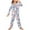 Axolotl Flowers, variant on Cute Dog Button Pajama for Kids Girls Dog Paw Pajamas Shirt & Pants Set with Pockets 2 Pack Lounge Wear Pink Notch Collar Sleepwear Pjs Size 9-10