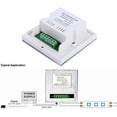 thumbnail image 2 of 12V-24V Wall Mount Panel Touch Screen Controller LED Strip Dimmer(White), 2 of 5