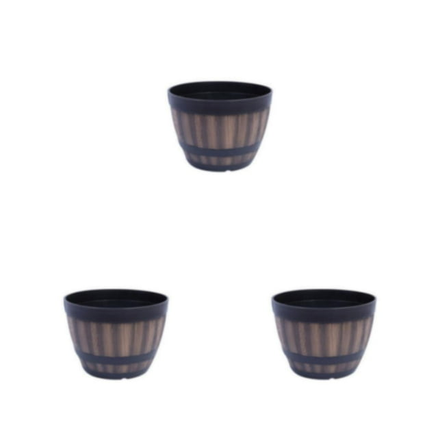 Matsuzay Maceta de loto para decoración del hogar, sin rebabas, accesorios decorativos grandes para el hogar, Patio, regalos dulces, agujero Type1 NO1
