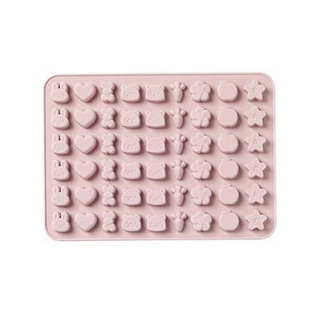 

Simple Cartoon Cute Silicone Mold DIY Gadgets Ice Cream Mold For Home DIY Baking Pink Japanese Adorable Pet