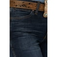 thumbnail image 2 of Wrangler Women's Retro Gabriella Dark Wash High Rise Trouser Stretch Denim Jeans - 112338902 33W x 32L, 2 of 4