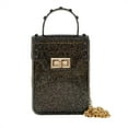 thumbnail image 3 of Olivia and Kate Women’s Small Black Glitter Jelly Purse Crossbody Everyday Shoulder Bag, 3 of 5