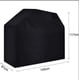 thumbnail image 2 of Cubierta para parrilla de muebles a prueba de polvo, cubierta para parrilla, protector solar, resistente al agua, 117x61x145cm, 2 of 5