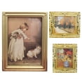 thumbnail image 2 of Mini pintura Farfi para casa de muñecas, accesorios, modelo mural hecho a mano, decoración de pared (tipo A), 2 of 8