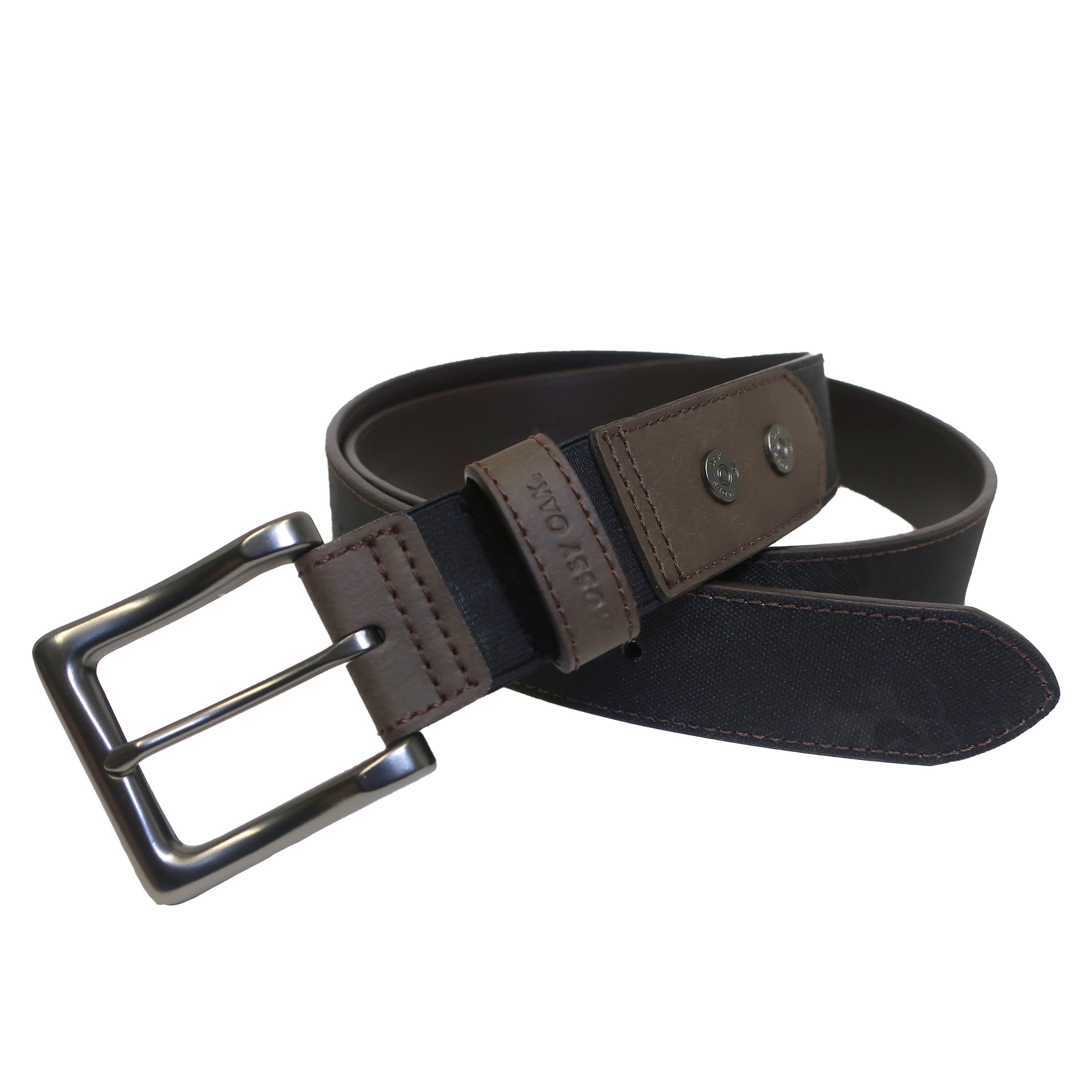Mossy Oak Men's Eclipse Stretch Belt Brown Tab Size L/XL