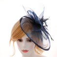 thumbnail image 3 of Sombreros de de Cóctel Fascinator de Plumas Nupciale Mujer Tocados Diademas - , 3 BLESIY fascinators hat women, 3 of 8