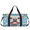 Multicolour 3, variant on Navy Blue Travel Duffle Bag Sports Yoga Weekender Overnight Carry on Workout Bags Lightweight Waterproof Gym Tote Bag for Women